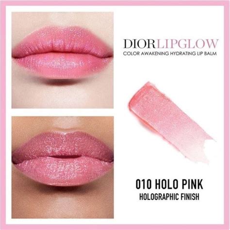 dior lip oil holo pink